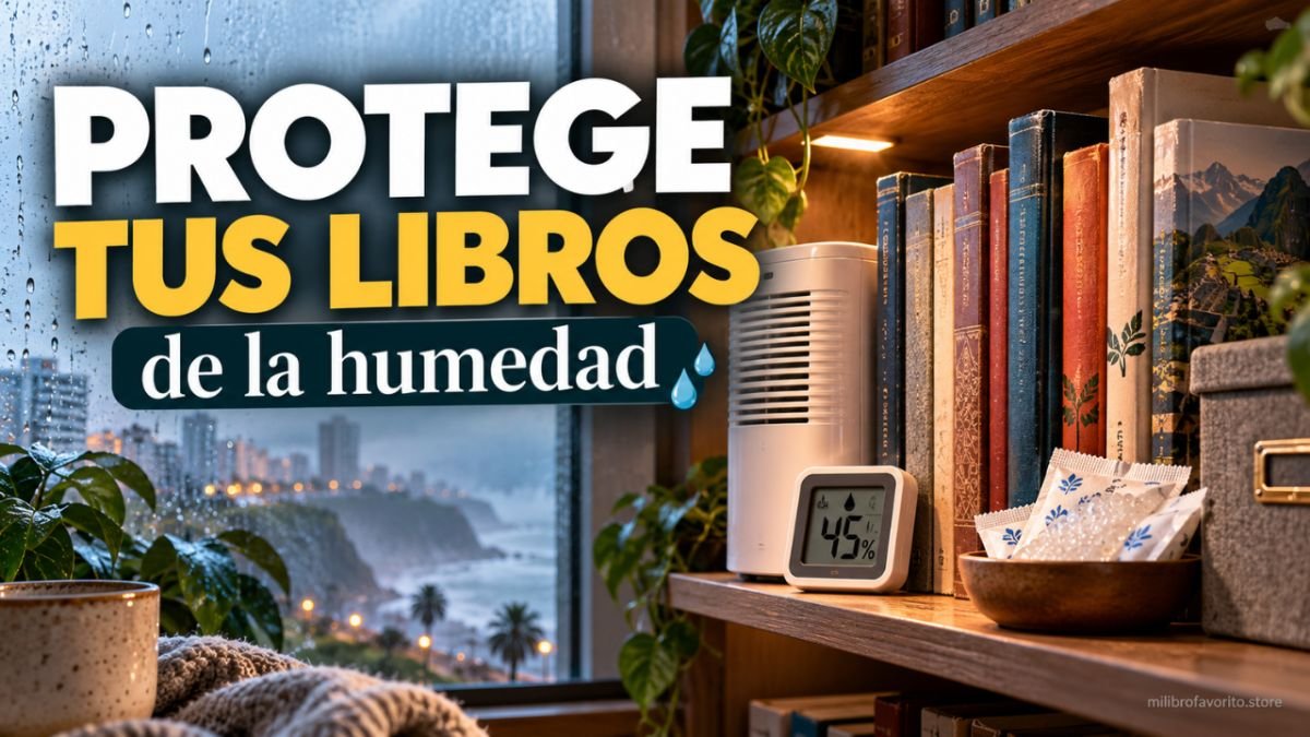 Cómo proteger tus libros de la humedad en Lima: 10 consejos para conservarlos