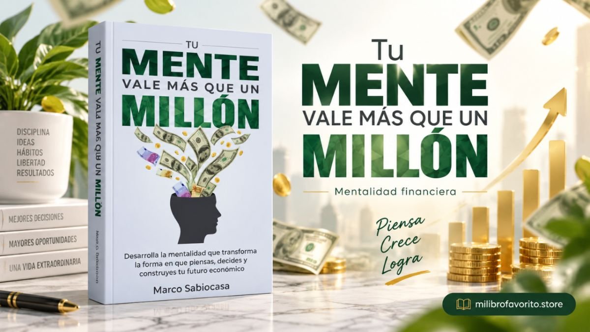 Tu mente vale más que un millón, de Marco Sabiocasa: cambiar tu relación con el dinero empieza por tu forma de pensar